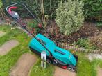 Electrische grasmaaier Bosch 32 Arm + reserve blade, Tuin en Terras, Grasmaaiers, Ophalen, Cirkelmaaier, Gebruikt, Elektrische grasmaaier