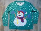 Bonprix Kersttrui groen sneeuwpop maat 44 / 46 trui Kerst, Kleding | Dames, Truien en Vesten, Bonprix, Maat 42/44 (L), Ophalen of Verzenden