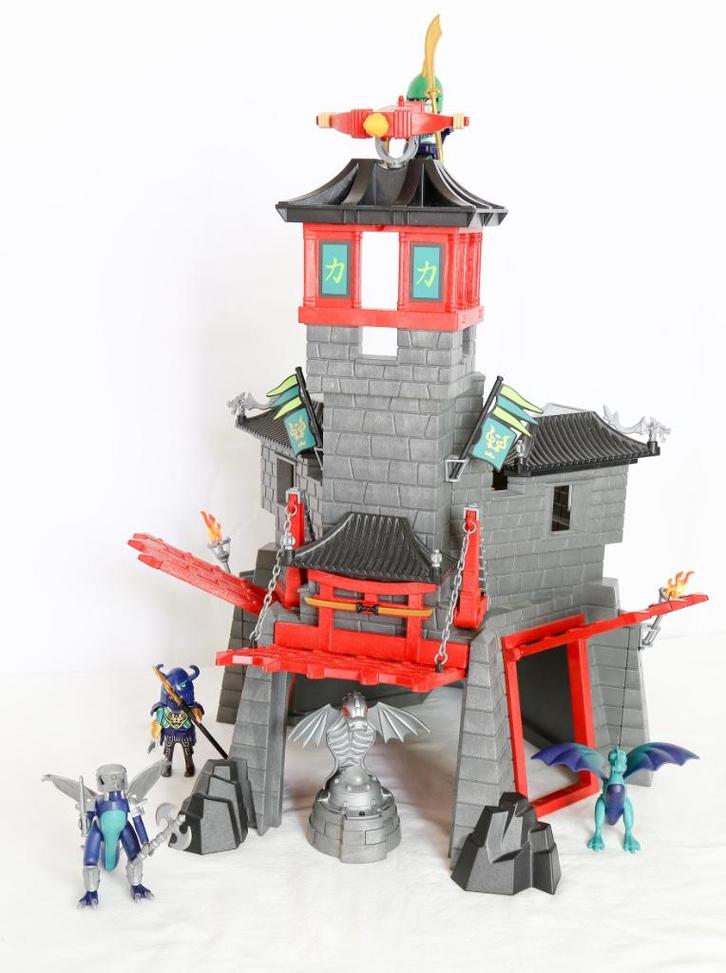 Playmobil Geheime Drakenburcht 5480, Kinderen en Baby's, Speelgoed | Playmobil, Zo goed als nieuw, Complete set, Ophalen of Verzenden