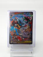 Mega Lucario Ex 179/132 Secret Pokemon Kaart, Ophalen of Verzenden, Zo goed als nieuw, Losse kaart