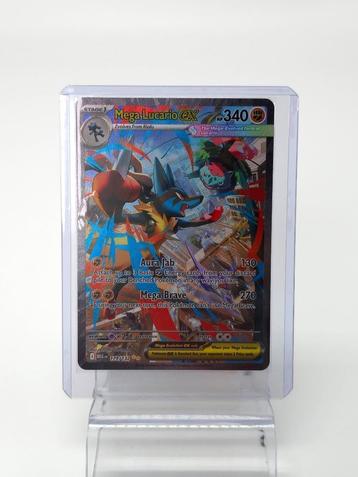 Mega Lucario Ex 179/132 Secret Pokemon Kaart beschikbaar voor biedingen