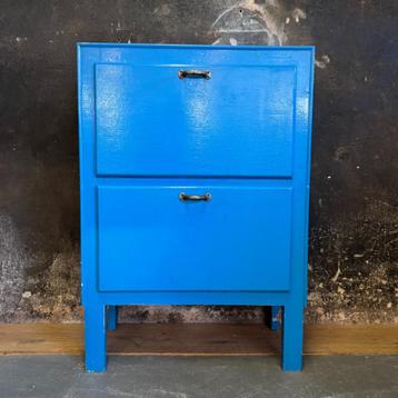 Kleppenkastje Kast Opbergkastje Hout Vintage Frans beschikbaar voor biedingen