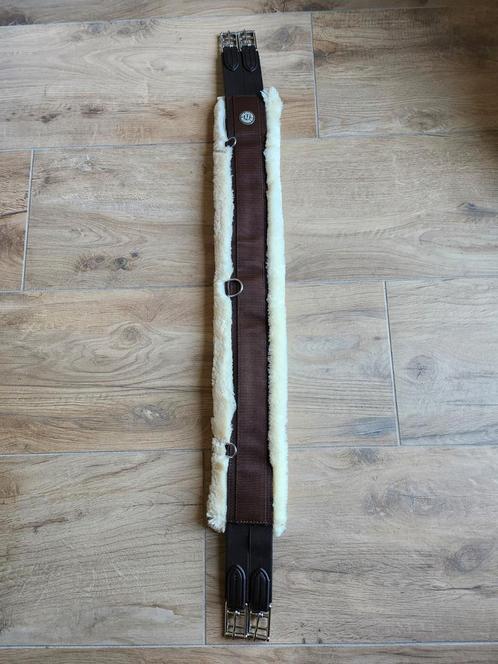 Bontsingel Donkerbruin 115 cm, Dieren en Toebehoren, Paarden en Pony's | Hoofdstellen en Tuigage, Zo goed als nieuw, Springen
