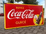 Emaille bord Coca-Cola spriteboy, Verzamelen, Ophalen of Verzenden, Zo goed als nieuw, Reclamebord