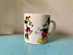 Vintage Mickey & Minnie Mouse Mok, Ophalen of Verzenden, Gebruikt