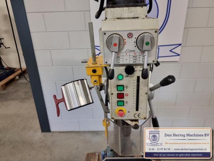 Contimac GT30F 25mm met lamp kolomboormachine tandwiel, Doe-het-zelf en Verbouw, Gereedschap | Boormachines, Gebruikt, Kolomboormachine