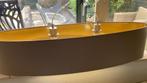 Mooie hanglamp taupe grijs/bruin, Ophalen, Metaal, Zo goed als nieuw, Japandi scandinavisch