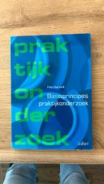 Frits Harinck - Basisprincipes praktijkonderzoek, Frits Harinck, Maatschappij en Samenleving, Ophalen of Verzenden, Zo goed als nieuw