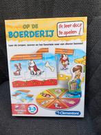 op de boerderij clementoni, Kinderen en Baby's, Speelgoed | Educatief en Creatief, Ophalen of Verzenden, Nieuw