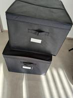Opberg Boxen, Groot/40x50 H30cm, Doe-het-zelf en Verbouw, Kratten en Dozen, Ophalen, Doos, 40 tot 60 cm, Opvouwbaar