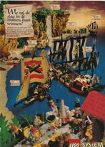 Retro reclame 1993 Lego piraten slag haaienbaai schip, Ophalen of Verzenden, Overige typen