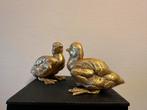 Gouden Eenden setje van twee, Antiek en Kunst, Curiosa en Brocante, Ophalen