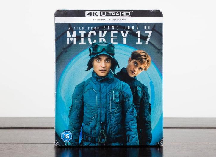 Mikey 17 4K UHD + Blu-Ray STEELBOOK (UK Import), Cd's en Dvd's, Blu-ray, Nieuw in verpakking, Science Fiction en Fantasy, Ophalen of Verzenden