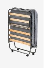 Vouwbed/logeerbed, Ophalen, Zo goed als nieuw, Eenpersoons, Grijs