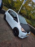Seat Mii 1.0 55KW/75PK 3-D 2014/ PANO/AIRCO, Auto's, Seat, Stof, 74 pk, Zwart, 4 stoelen
