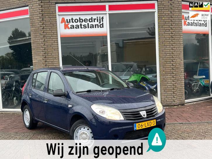 Dacia Sandero 1.2 - 68.200 KM! - APK: 6-2026 - 2010, Auto's, Dacia, Bedrijf, Te koop, Sandero, ABS, Airbags, Radio, Startonderbreker