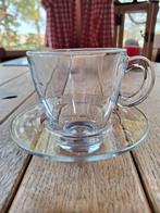 Nieuwe Theeglazen met Schotel - 48 stuks, Huis en Inrichting, Nieuw, Ophalen of Verzenden, Glas, Overige stijlen