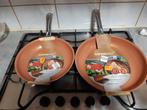 2x Copper Pro  [koeken] pannen, Huis en Inrichting, Ophalen of Verzenden, Nieuw, Aluminium, Koekenpan of Braadpan