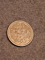 munt Nederland 1/2 cent 1936, Ophalen of Verzenden, Koningin Wilhelmina, Overige waardes, Losse munt