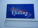 sticker oud Efteling pretpark kaatsheuvel retro strip, Verzamelen, Stickers, Verzenden, Zo goed als nieuw, Bedrijf of Vereniging