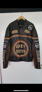 Vintage Racing Leren Jas - XL, Heren, XL, Overige typen, Tweedehands