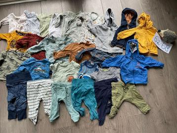 Baby kleding | Maat 62-68 | 26 Stuks beschikbaar voor biedingen