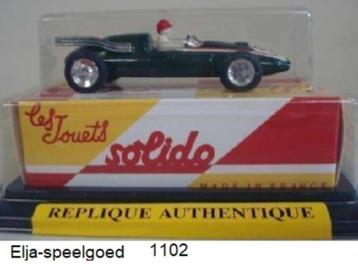Modelauto  Solido1:43 reedition 1102 Cooper F2 1959 + figuur beschikbaar voor biedingen