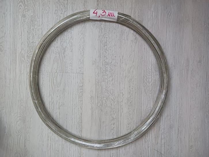 VERTIND KOPERDRAAD 6 mm2 (lengte: 79 meter) 4,3 kg., Doe-het-zelf en Verbouw, Metalen, Nieuw, Koper of Messing, Ophalen of Verzenden