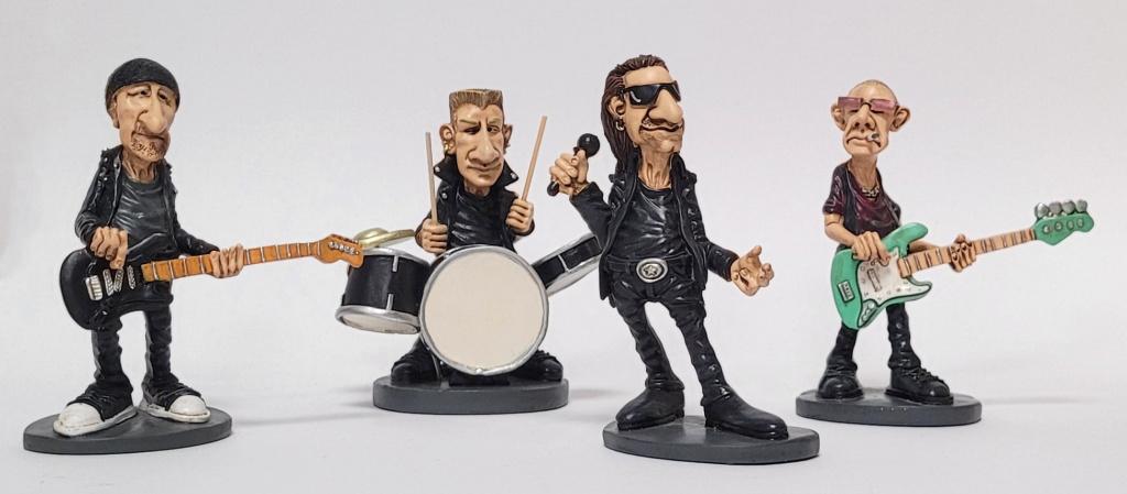 Bono Vox U2 beeldje by Warren Stratford decoratie beeld, Verzamelen, Deco Noord, Nieuw, Ophalen of Verzenden, Info@Deconoord.nl