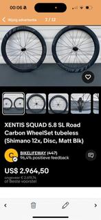 Carbon wielset XENTIS SQUAD 5.8 SL Road, Ophalen of Verzenden, Nieuw, Overige typen