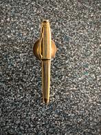 Goudkleurig Pen reversspeldje Cross, Verzamelen, Speldjes, Pins en Buttons, Ophalen, Zo goed als nieuw, Overige onderwerpen, Speldje of Pin