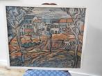 Reproductie - Maurice de Vlaminck - Houses at Chatou - 1903, Ophalen, Gebruikt, 50 tot 75 cm, Overige typen