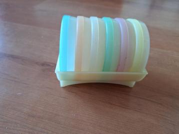 Leuk setje tupperware onderzetters vintage retro beschikbaar voor biedingen