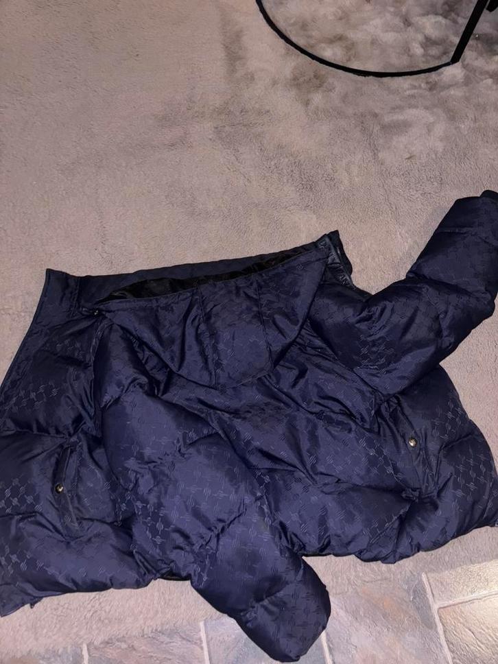 Daily paper puffer jacket maat S, Kleding | Heren, Jassen | Winter, Zo goed als nieuw, Maat 46 (S) of kleiner, Zwart, Ophalen of Verzenden