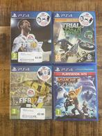 PlayStation 4 spellen 4 stuks, 3 spelers of meer, Ophalen, Zo goed als nieuw