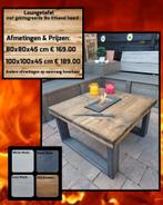 Loungetafel met geïntegreerde Bio Ethanol haard, Ophalen of Verzenden, Nieuw