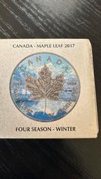 Canada Maple Leaf 2017 antique finish winter, Verzenden, Overige landen