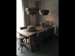Eiken Tafel te Koop, Huis en Inrichting, Ophalen, 100 tot 150 cm, 200 cm of meer, Zo goed als nieuw
