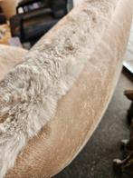 Relaxfauteuil INDI chill-line concrete leder bunny stof, Ophalen of Verzenden, Nieuw, Stof