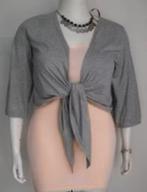 NIEUW pracht grijs vestje merk Zhenzi maat 46/48, Zhenzi, Verzenden, Trui of Vest, Nieuw