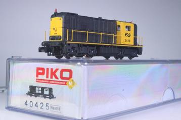 Diesellocomotief Rh 2400, DCC + sound, grijs/geel, NS beschikbaar voor biedingen