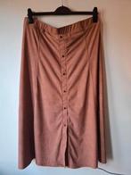 Studio Anneloes travelstof rok cognac XXL/44,46, Kleding | Dames, Rokken, Studio Anneloes, Bruin, Maat 46/48 (XL) of groter, Ophalen of Verzenden