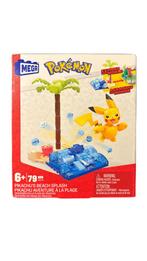 Mega Pokémon Pikachu Strandset - in orginele doos, Ophalen of Verzenden, Zo goed als nieuw, Complete set, Lego