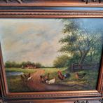 Boerderij met kippen Anton Reuvers, Ophalen of Verzenden