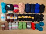Veel verschillende garens, Hobby en Vrije tijd, Breien en Haken, Ophalen of Verzenden, Zo goed als nieuw, Breien of Haken, Wol of Garen