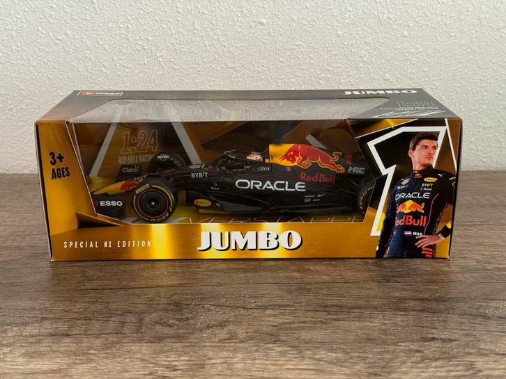 🟧 Max Verstappen Jumbo auto 1:24 RB18 2022 Bburago NIEUW!, Verzamelen, Automerken, Motoren en Formule 1, Nieuw, Formule 1, Ophalen of Verzenden