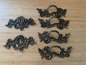 Kastbeslag Lade grepen en slootplaatjes beschikbaar voor biedingen