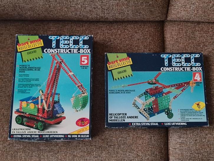 TECC Constructie-Box 4 & 5, Verzamelen, Speelgoed, Gebruikt, Ophalen of Verzenden