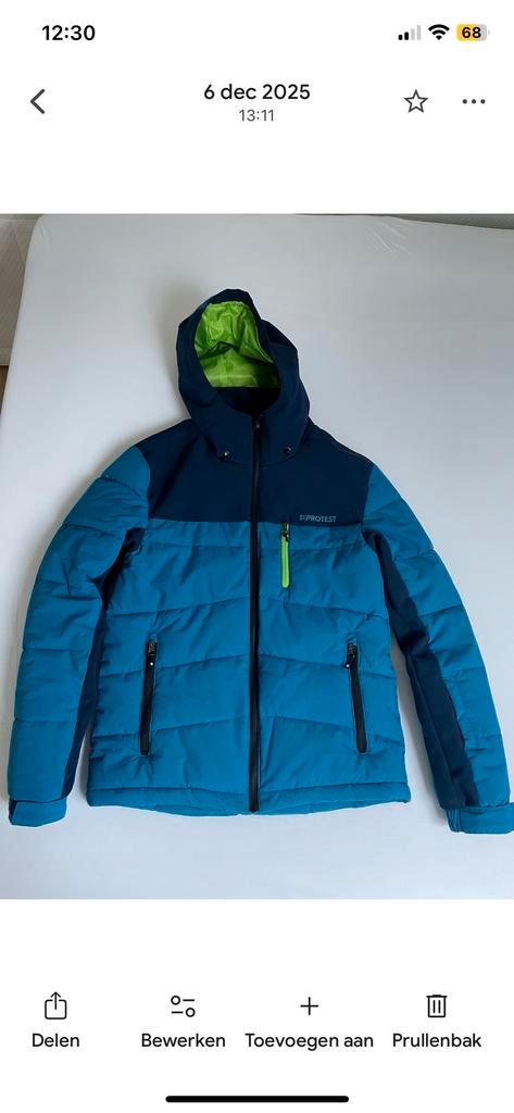 Protest Ski Jas - Maat XS - Zo Goed Als Nieuw!, Kleding | Heren, Jassen | Winter, Zo goed als nieuw, Maat 46 (S) of kleiner, Ophalen of Verzenden