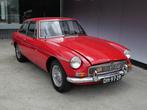 MG B 1.8 GT OVERDRIVE | LEER | ORIGINEEL | EUROPESE UITVOERI, Auto's, Oldtimers, Achterwielaandrijving, Zwart, Radio, Leder